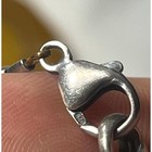 Small Fashion Anklet Or Bracelet  Sterling Silver And Black Hematite witchy Boho