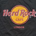 Hard Rock Cafe London  71 The Original Tee Black T-shirt  Size Small