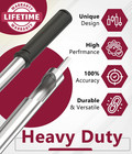 Premium Hay Probe Bale Sampler For Drill 24 Inch With Serrated Tip Comes With Do