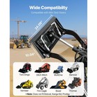 Uimoso 1 4  Skid Steer Mount Plate Steel Mini Quick Attachment Adapter Loader