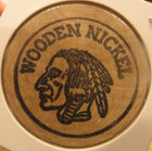 1972 Coin Show Kearny  Nj Wooden Nickel - Token New Jersey