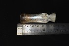 Extremely Rare Ancient Roman Glass Bottle Vessel With Iridescent Patina