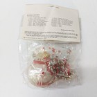 Vintage 1977 Holiday Walco Christmas Ornament Craft Pin Sequin Kit Satin Supreme