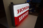 Honda Service Pan Formed  Embossed   Extrusion Dealer Counter Sign 24  By 40   