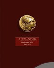 Pepper Mills Brass Alexander 2-piece  102  104 7 5    9 genuine Elegant Gold    