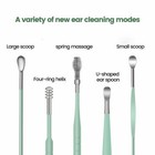6pcs Ear Pick Cleaning Set Spiral Tool Spoon Ear Wax Remover Cleaner Curette Kit