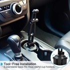 Gps Car Mount Cup Holder With Adjustable Arm For Garmin Replacement Gps Cupholde