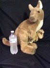 Dakin Vintage 1989 Kangaroo W joey 15x14 Realistic Plush