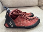 5 10 Five Ten Stealth C4 Mens 11 Red Suede Rock Climbing Shoes Usa