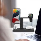 4 In 1 Magnetic Fast Wireless Charger Station For Iwatch Iphone 13 Pro Max 14 Xs
