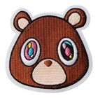 Vintage Kanye West Dropout Bear Embroidered Iron-on Patch  3  X 3 