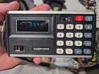Vtg Casio-mini Electronic Calculator Cm-602  Case  Instructions   Charger Works 