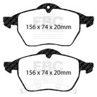 Ebc Front Bluestuff Ndx Brake Pads Ate Saab 9 5 2 3 Turbo 97-01 High-performance