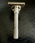 Vintage Gillette Slim Adjustable Safety Razor m3 1967