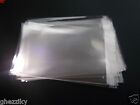 100 Clear Resealable Self Adhesive Seal Cello Lip   Tape Plastic Bags 1 6 Mil