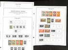French Guiana Stamp Collection On 14 Minkus Pages  1886-1947  bc 