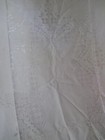 Antique Banquet Tablecloth White Linen Lace