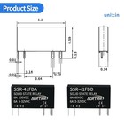 2 Pcs 12v 5v 3v 3 3v Solid State Relay 1a Dc Ssr Mini Slim Micro Relay