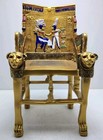 Rare Ancient Egyptian Antiquities Chair Throne Of Pharaonic King Tutankhamun Bc