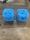 Weezer Voyage To The Blue Planet Fuzzy Dice Blue Plush Tour