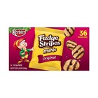 Keebler Fudge Stripes Minis Cookies 2 Ounce Pack Of 36 Snack Treats