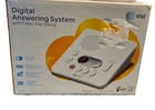 At t 1740 Digital Answering System White Time Day Stamp 60 Min Recording New