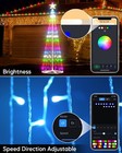 Christmas Tree With Custom Display  Smart App Controlled Diy 6ft Cone Light