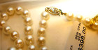 Akoya Cultured Pearl Necklace  6mm  14k Gold Filigree Clasp - 18    mint Unworn 