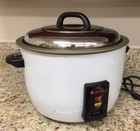30cups  60cups Cooked  Nonstick Heavy Duty White Body Rice Cooker With Etl nsf