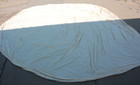 Vtg Korean War Usa Military G-13 Equipment Cargo Parachute 24  Dianmeter Canopy