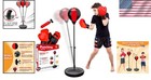Durable Adjustable Punching Bag For Kids 3-12 - Perfect Gift With Gloves