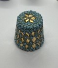 Lot Of 5 Vintage Various Sized Thimbles Sewing Collectibles