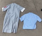 Lot Wwii Red Cross Volunteer Nurse Uniform Dress Dilly Hoover Tag Vintage Ww2