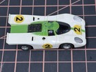 Aurora Afx Vintage Gulf Porshe  Green white    2   Slot Car Runs On Tyco Track