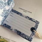 Christian Dior Dioriviera Travel Bag Luggage Tag Set Of 6 Pieces Not For Sale