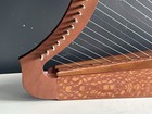 Vintage 1993 Daniel Larson Celtic Lyre 22 String Harp Wooden Folk Instrument Mn