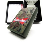 Budweiser Beer Camouflage Zippo 1998 Mib Rare