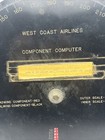 West Coast Airline Component Computer Wind Velocity Metal 12  2lbs