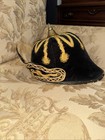 1860s Odd Fellows Ioof Spiked Guard Knight Hat Helmet Gold  costume