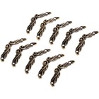 10pcs Antique Brass Decorative Pull Handle For Mini Jewelry Box Drawer   