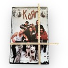 Rare Vintage Korn Promotional Poster Board Giant 1999 Funky Rock Roll Metal 90s