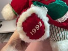 1992 Snowflake Teddy 20    Dan Dee Htf 