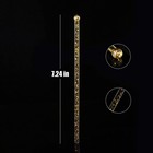 50 Pack Gold Glitter Plastic Swizzle Sticks Cocktail Cake Pop Drink Stirrers