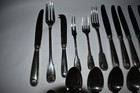 French Christofle Arcantia Vendome Shell Flatware Incomplete 40 Piece Flatware
