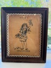 Vintage Goldilocks Framed Print Three Bears Illustration Wall Art Wood Frame