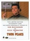 2019 Twin Peaks Archives Archive Box Autograph Ian Buchanan As Dick Tremayne
