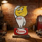 23 x11  Embossed Steel Made In The Usa  esso Boy   Sign   ships Free 