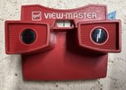 Vintage Red Gaf  View Master With 8 Reels