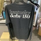 2024 Kentucky Derby 150 Long Sleeve Shirt Front  back Logo Large
