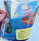 Leewards Spirit Of Christmas Santa Saturn Trees Makes 3 Sequin Bead Ornament Kit